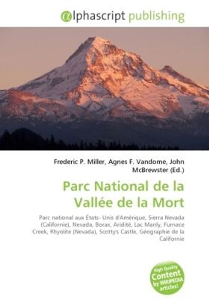 Parc National de la Vallée de la Mort