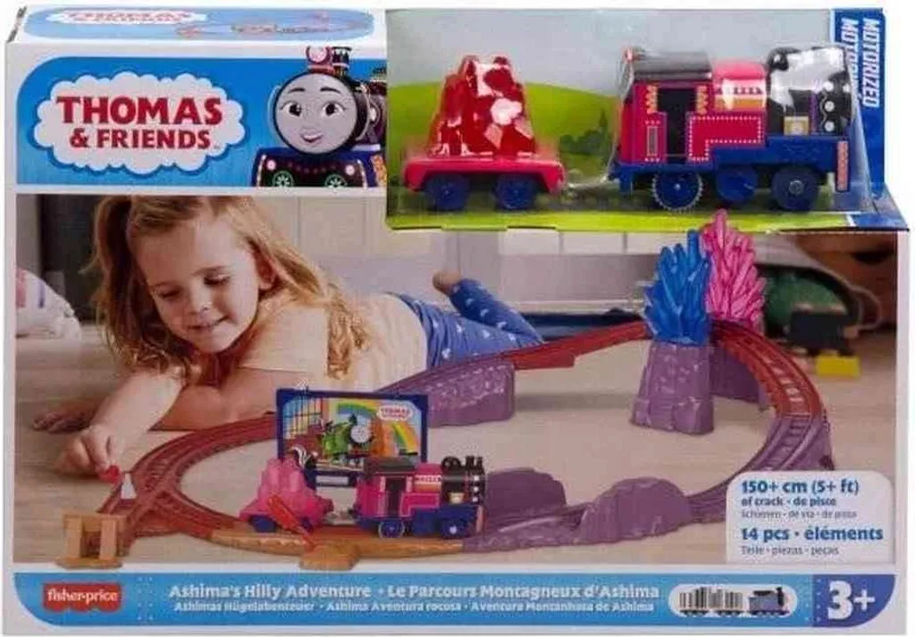 Train Ashima Thomas et ses amis : Finis les déraillements de traction