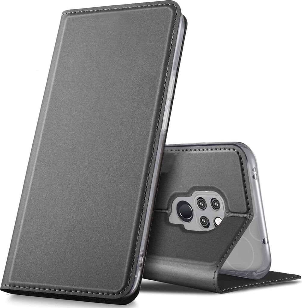 Handy Hülle Huawei Mate 20 Book Case Schutzhülle Tasche Slim Flip Cover Etui