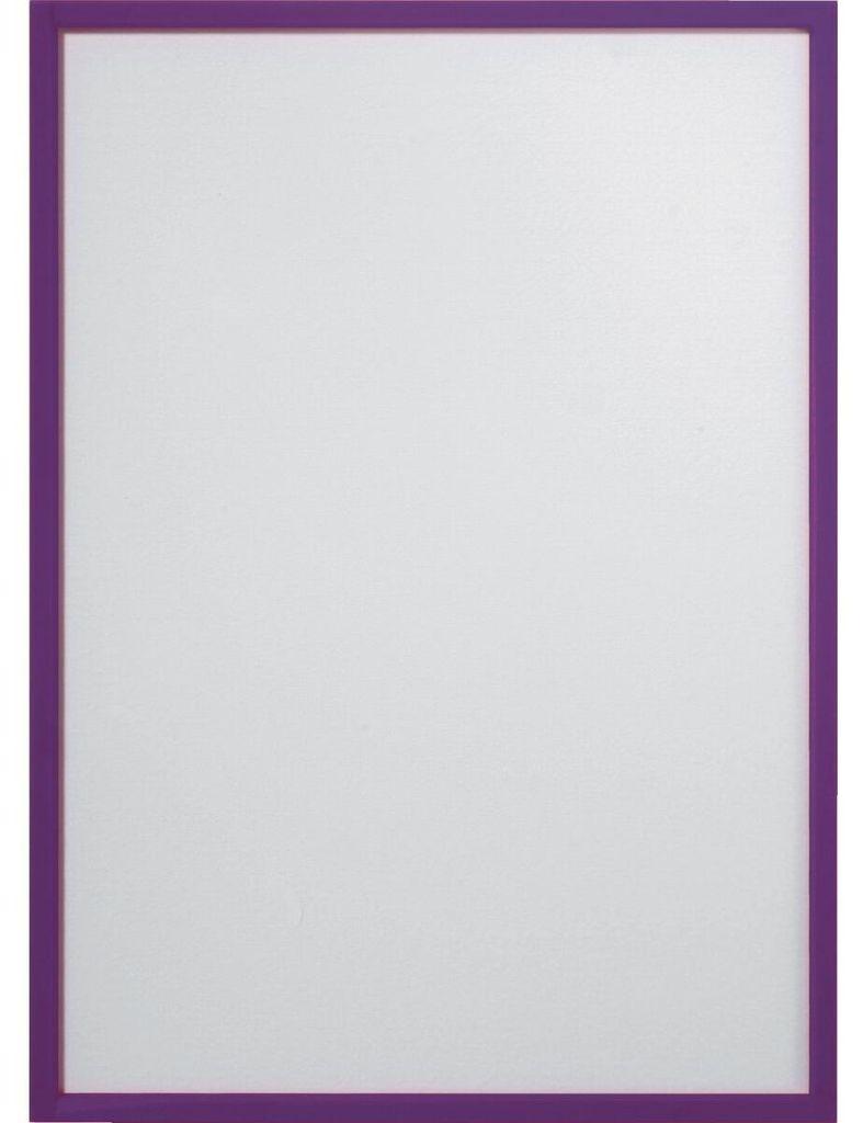 Dokumentenhalter A4 magnetisch violett 10 Stück