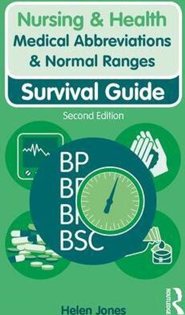 Medical Abbreviations Normal Rang – Lingua: Inglese