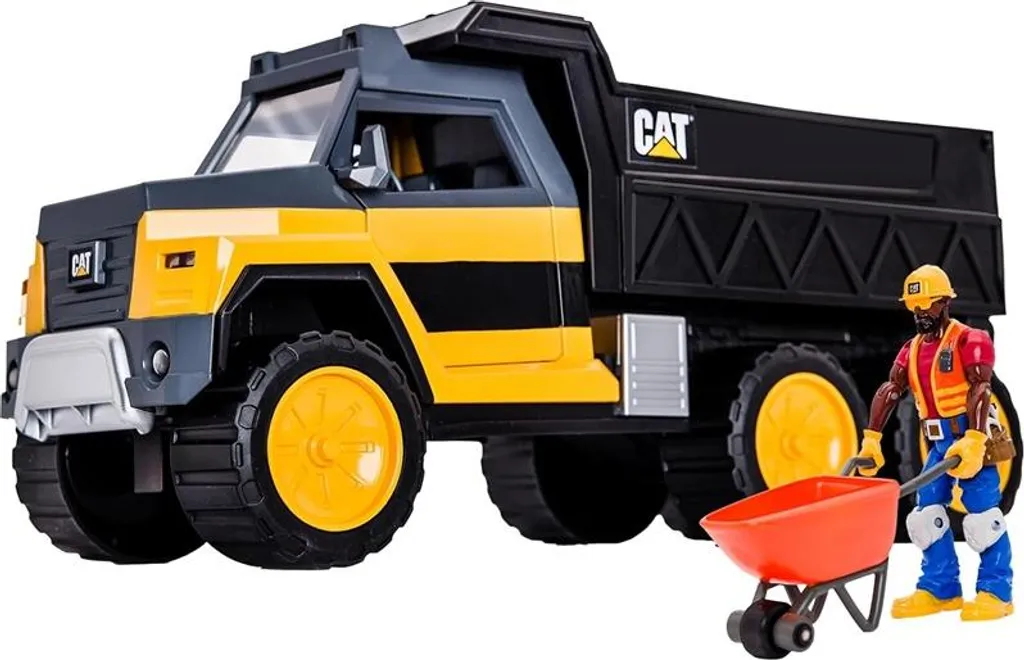 Véhicule de chantier interactif Caterpillar avec figurines et sons