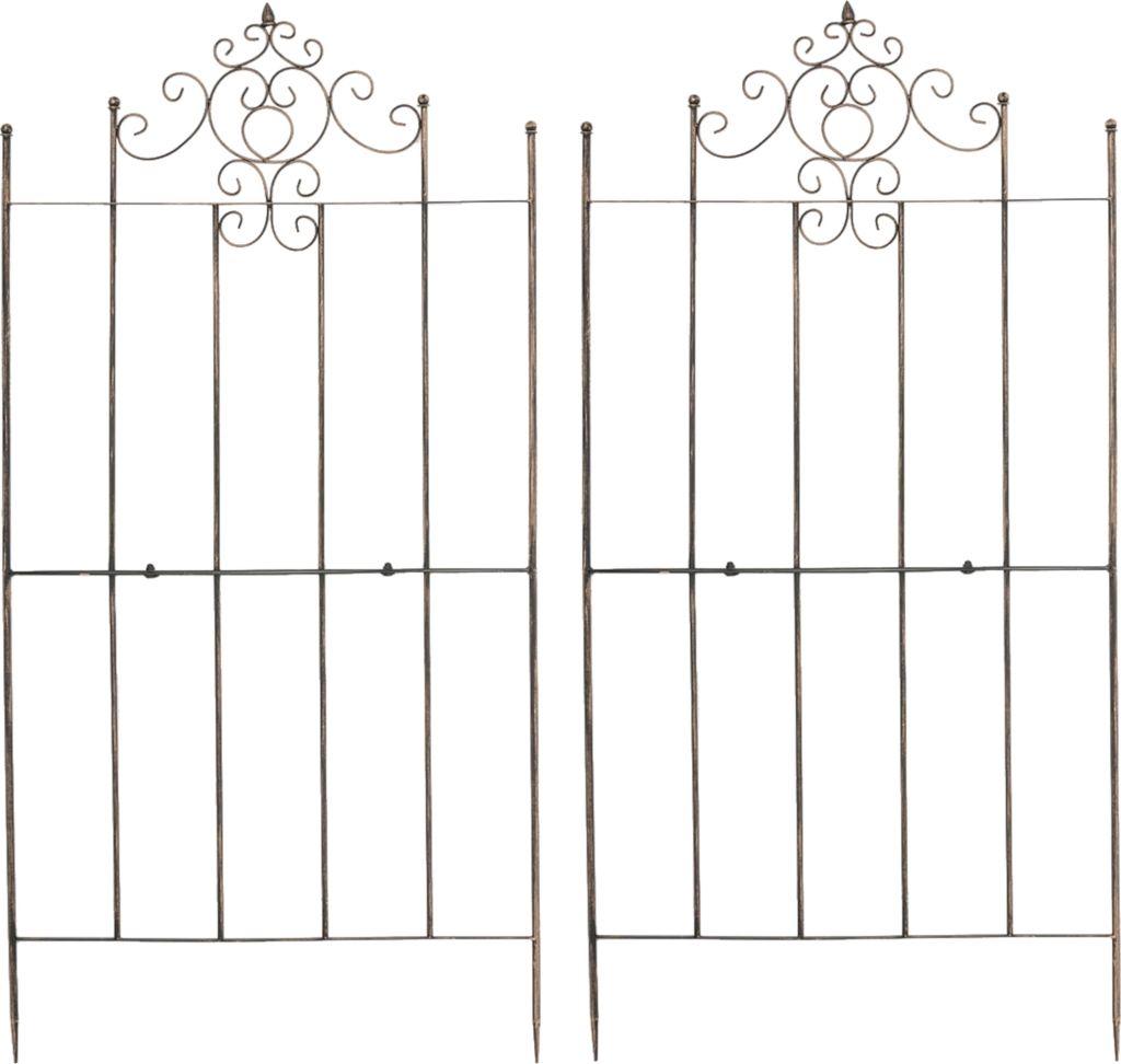 2er Set Rankgitter HLO-CP1 bronze