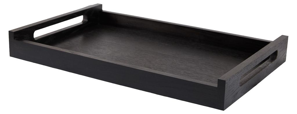 STRATOS Kellnertablett Schwarz – Serviertablett Gastronomie VERLO