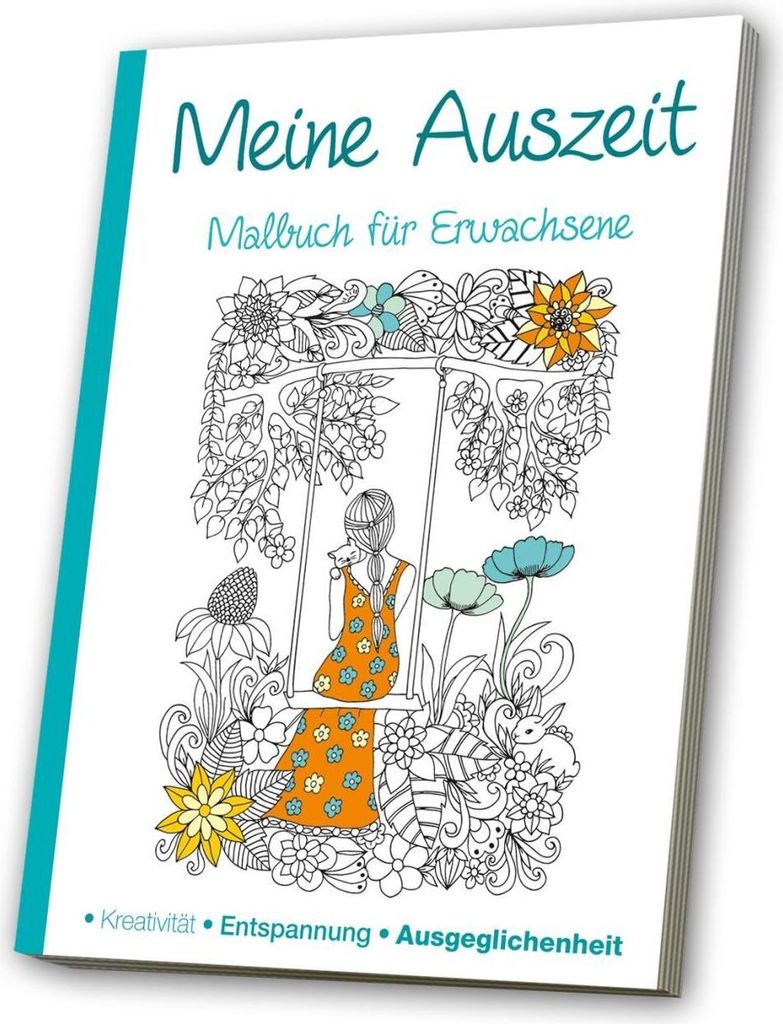 Malbuch für Erwachsene - Meine Auszeit Produktbild 