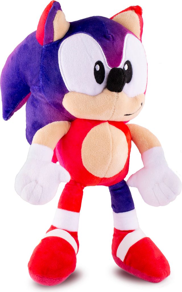 Sonic Gradient design (Rot) 30cm Plüschtier, Kinder Plüschpuppen Plüsch Figuren