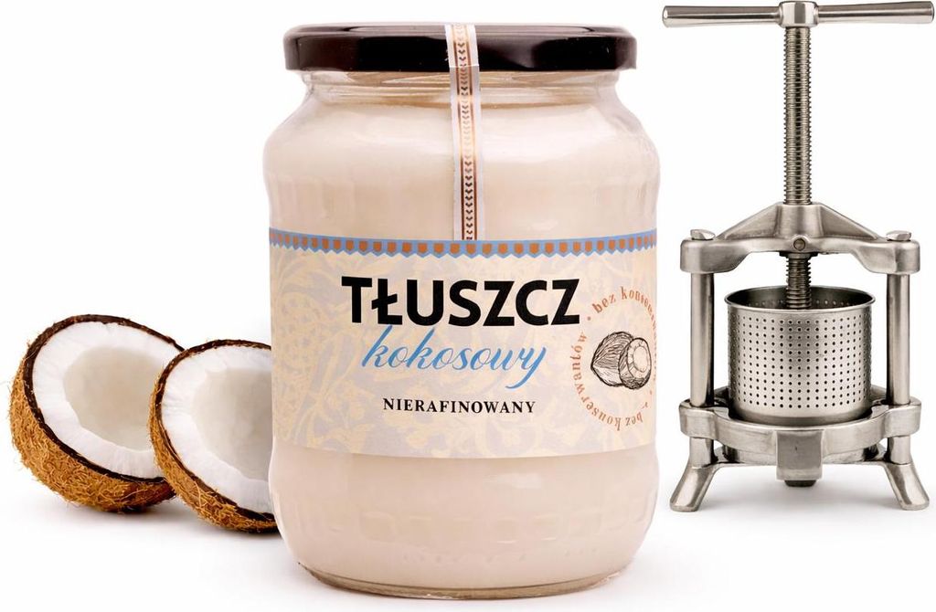 Kokosfett unraffiniert 720 ml - Schronisko Bukowina