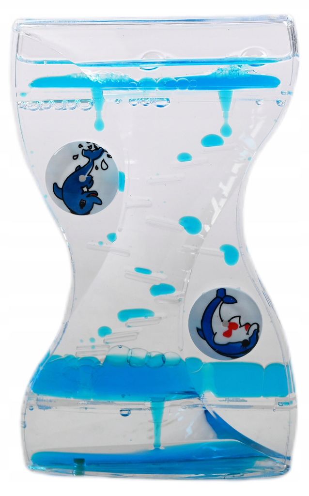 Beruhigende Gel-Sanduhr für Kinder Flüssig-Timer 90 Sek. Produktbild 