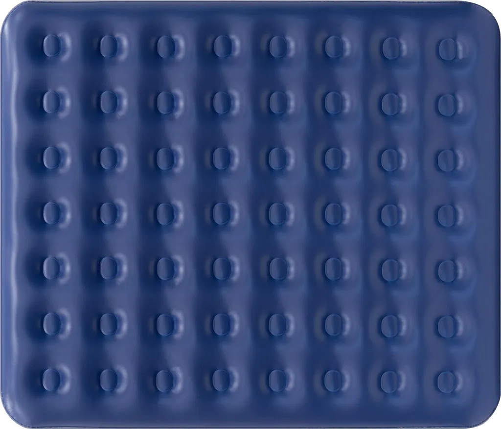Matelas Gonflable Grand Format avec Surface Floquée Douce - 203x183x22cm - 4
