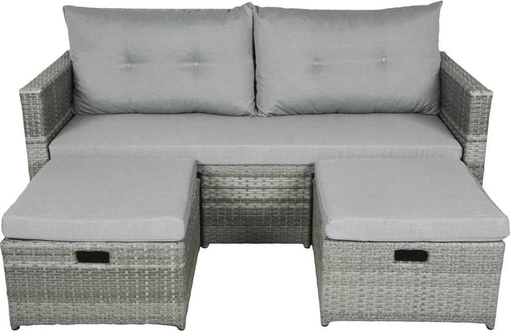Garden Pleasure 970389 Lounge-Sofa 'MALTA' für Außen- und Produktbild 