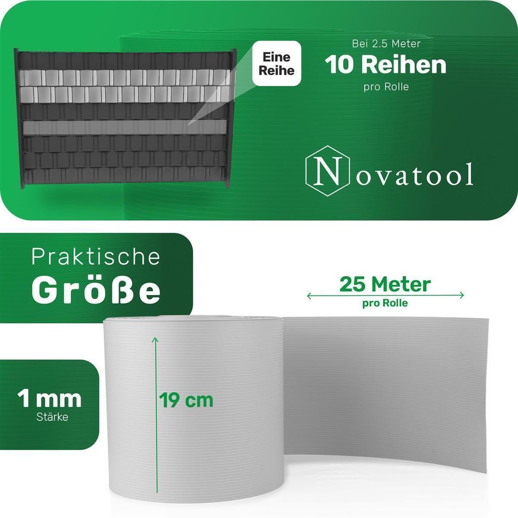 Novatool PREMIUM PP 250m rolki pasków do ochrony Zdjęcie produktu 