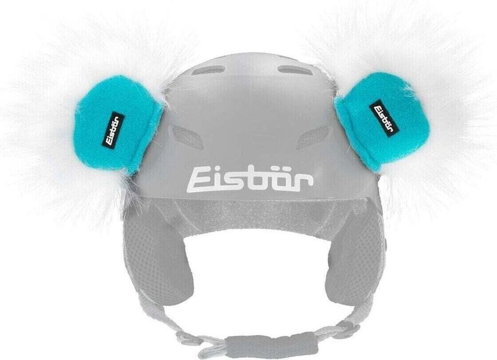 Eisbär Teddy Ears White/Sky Blue UNI Skihelm Produktbild 