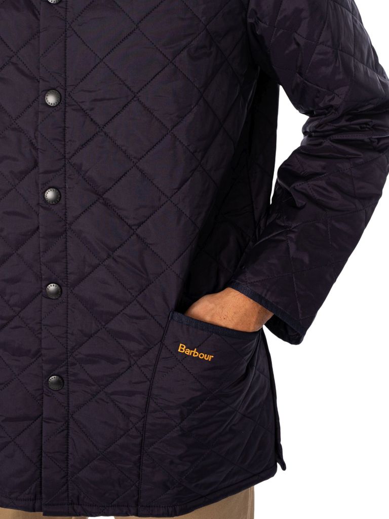 Barbour Steppjacke Liddesdale, Blau S Produktbild 6
