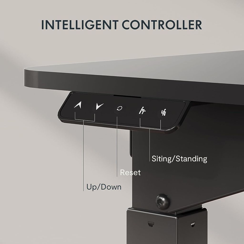 SANODESK 180*110cm Höhenverstellbarer Schreibtisch 4-Beinen Produktbild 5