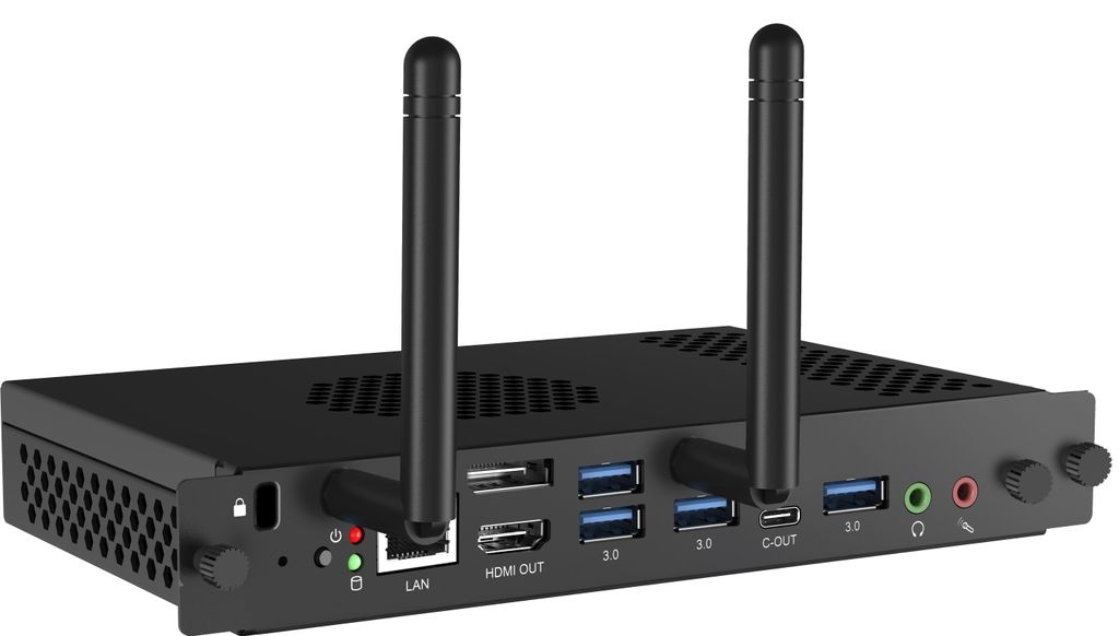 iiyama OPC51204BC-1 PC/Workstation Intel Core i5 i5-12450H 8 GB DDR4-SDRAM 256 GB SSD Windows 11 IoT Enterprise Mini PC Mini-PC Schwarz