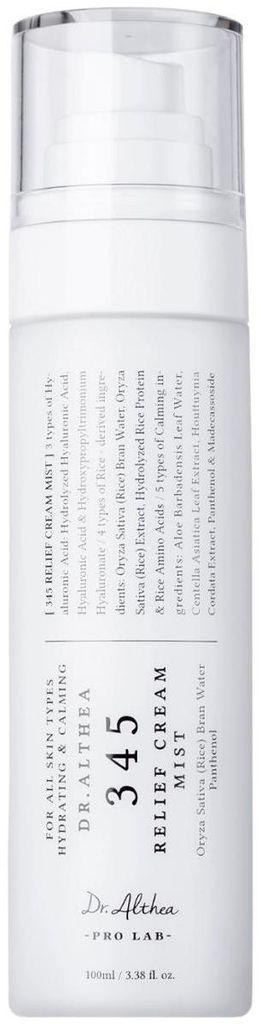 Dr. Althea 345 Relief Cream Mist 100ml, spray idratante Immagine del prodotto 