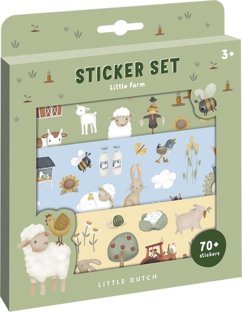 Little Dutch 125643 Aufkleber-/ Stickerset - Little Farm Produktbild 