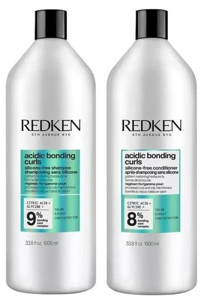 Redken Acidic Bonding Curls 2er Set – Shampoo 1000 ml + Produktbild 