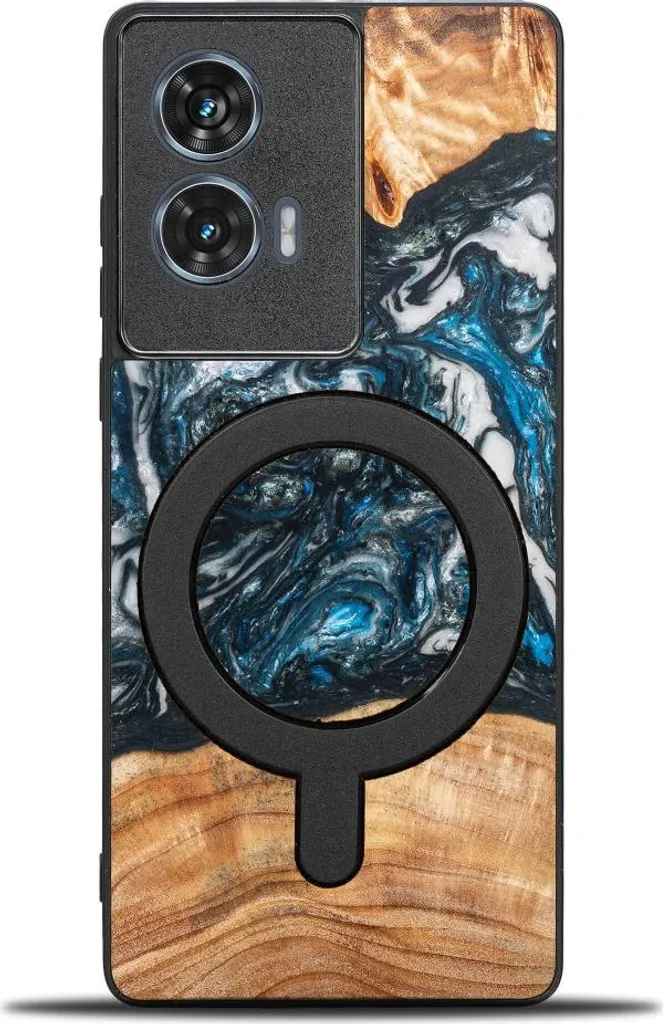 Cover Robusta Legno Motorola Edge 50 Fusion MagSafe Bewood Unique Earth