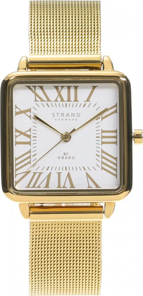 Orologio Donna S718LXGWMG-DNA Obaku Gold Beach | Accessorio Trendy