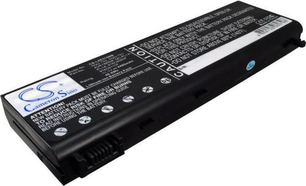 Akku für Advent 7201, Packard Bell EasyNote MZ35, LG XNote EV510 und andere, 4400 mAh, Li-Ion