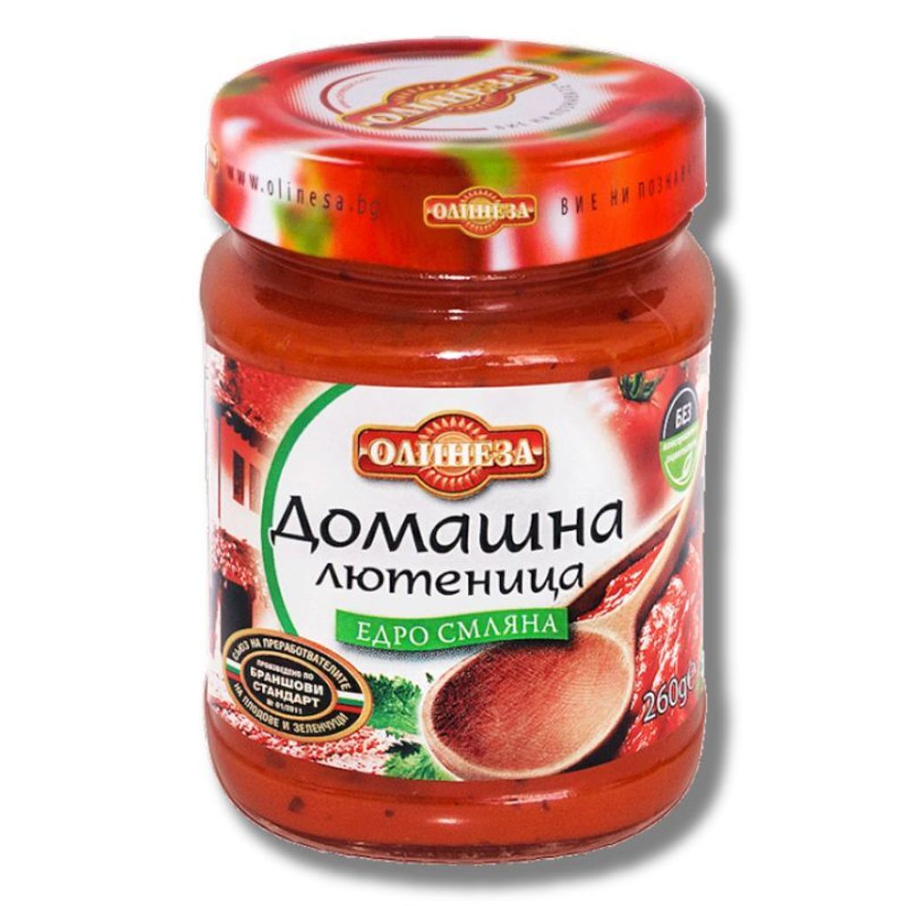 Lutenica "Domowa" Olinesa Bułgarska Duże kawałki warzyw - Zdjęcie produktu 