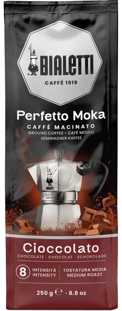 Bialetti Perfetto Moka Cioccolato, 250 g, Medium geröstet, Produktbild 
