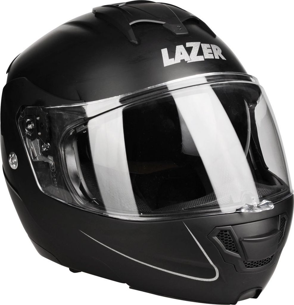 Lazer Lugano Z-Line Integralhelm Grösse: M (57/58), Farbe: Schwarz Matt