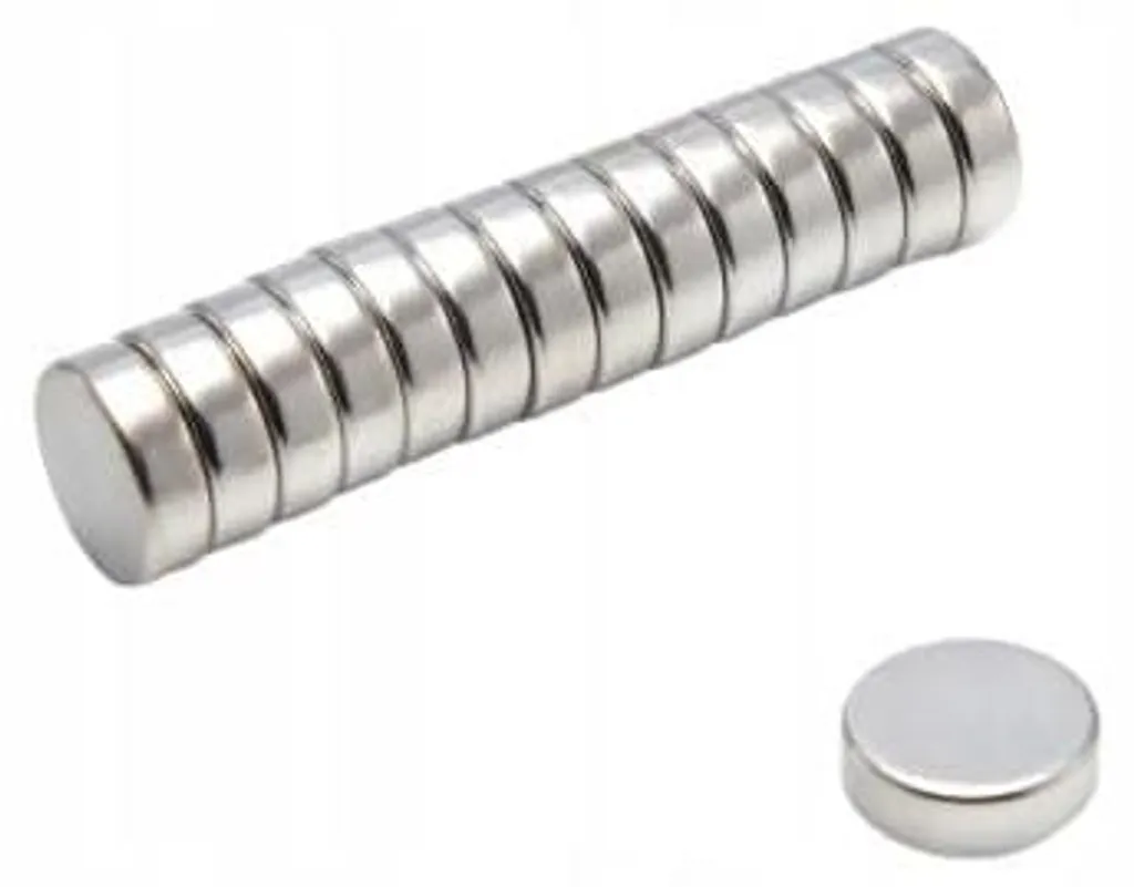 Aimant néodyme MW 12,7x4 N38 lot de 50 pièces pour fixations difficiles