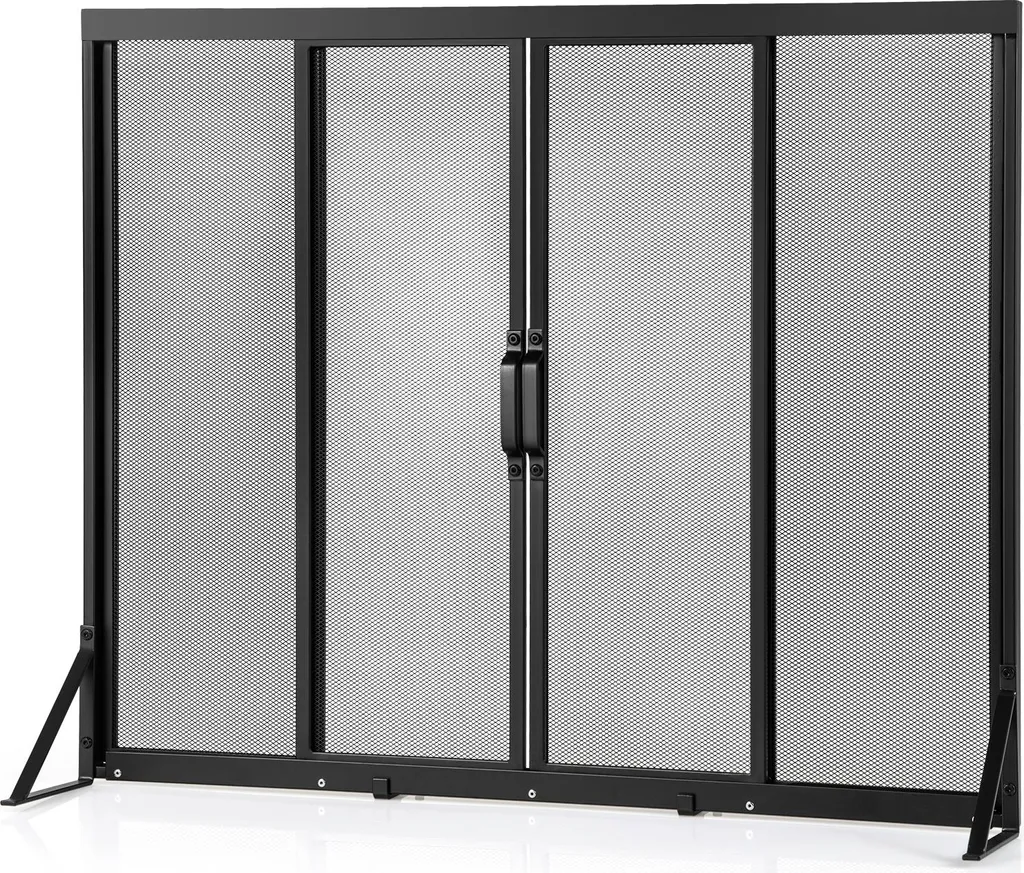 Protection Cheminée avec Portes Coulissantes : Sécurité Enfant et Animaux