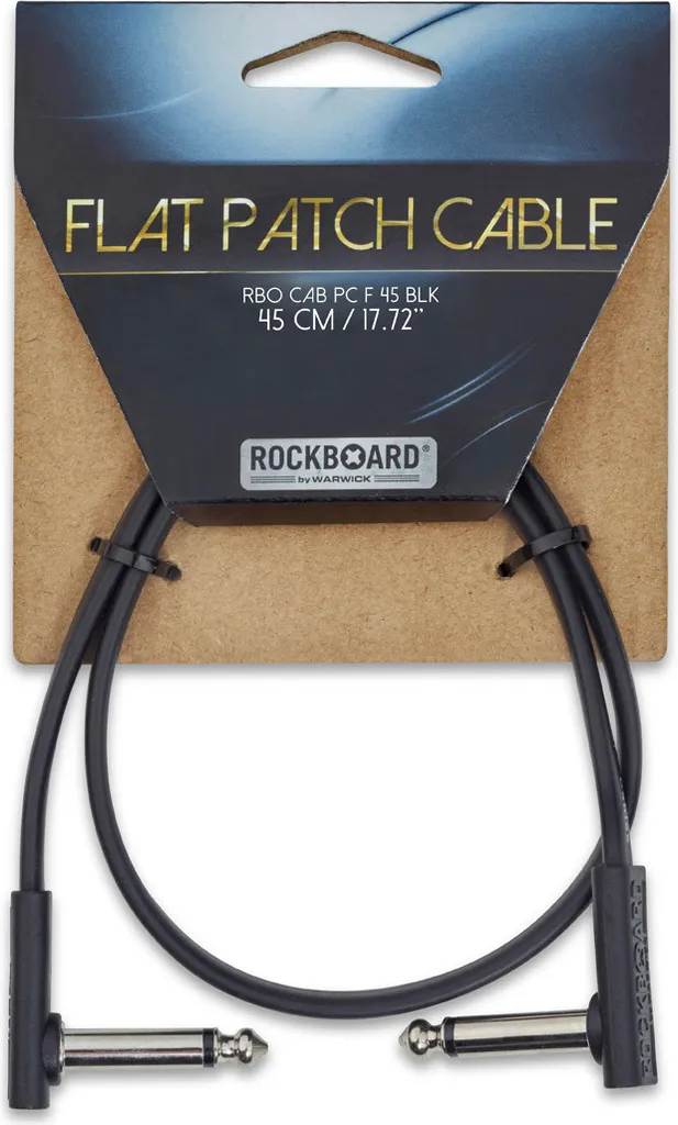 RockBoard 45cm Flat Patch - Cavo per Pedali Professionale Ultra-Sottile