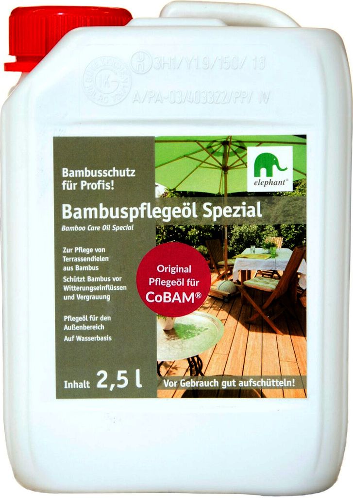 elephant Bambus-Pflegeöl 'Spezial', für Produktbild 