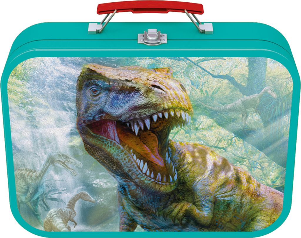 Puzzle Schmidt Dinozaury 2x60 + 2x100 elementów w walizce Obrázek produktu 