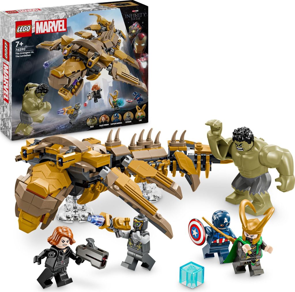 LEGO Avengers vs. Leviathan, Stavebnica, 7 rok / roky, Obrázok produktu 