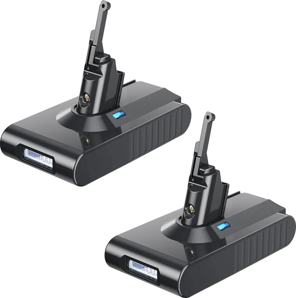 Batterie V8 6500mAh puissante et durable pack de 2 pour série SV10