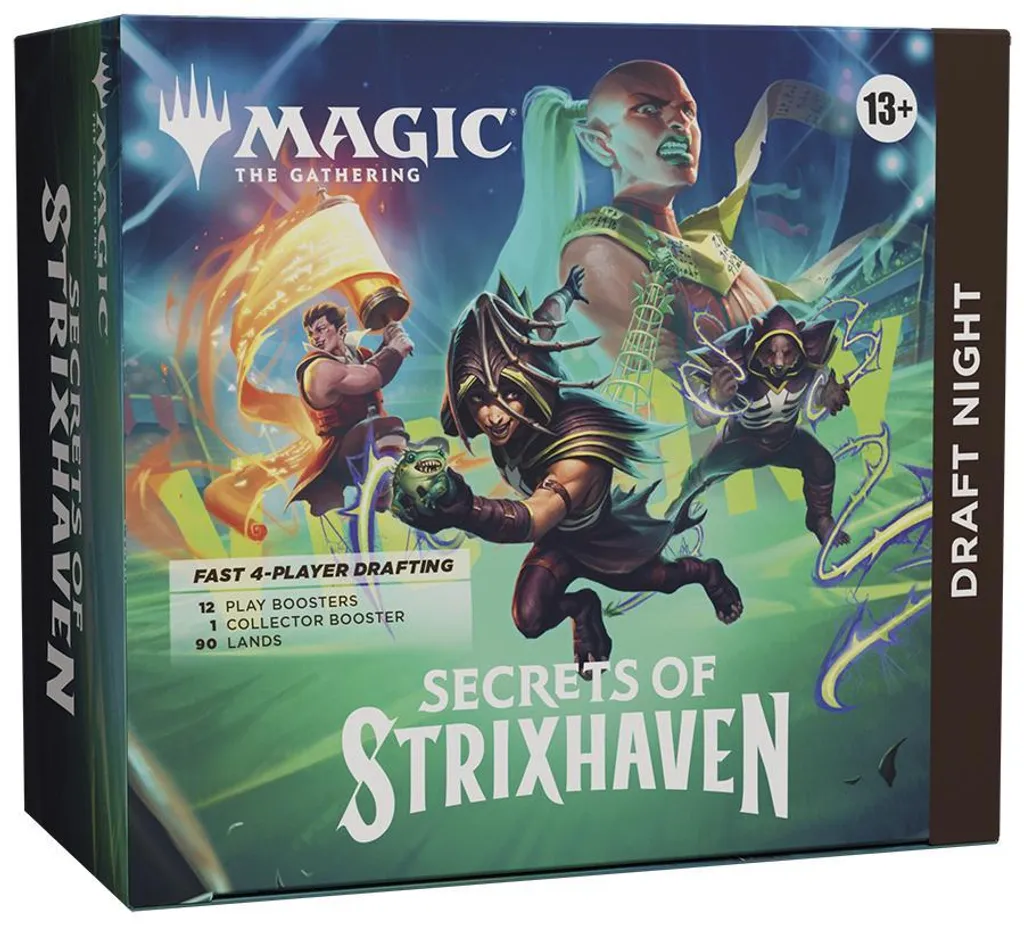 Draft Booster Secrets de Strixhaven MTG - Pack Scellé pour Soirée Draft