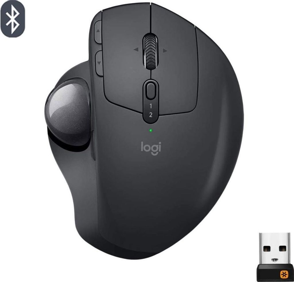 Logitech MX ERGO - Trackball - optique - 8 boutons - sans Image du produit 