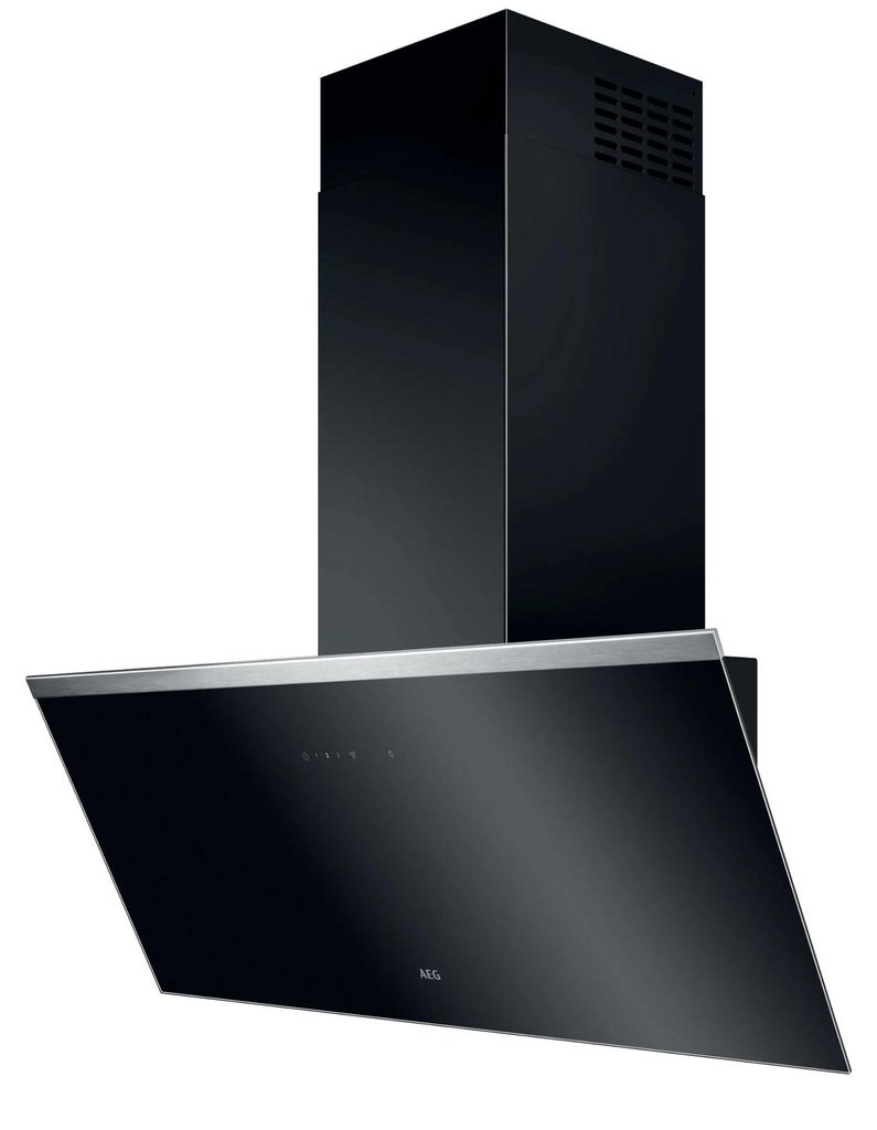 AEG 6000 Hob2Hood® / Wandhaube / 90 cm / Schwarz DVE5961HB Produktbild 