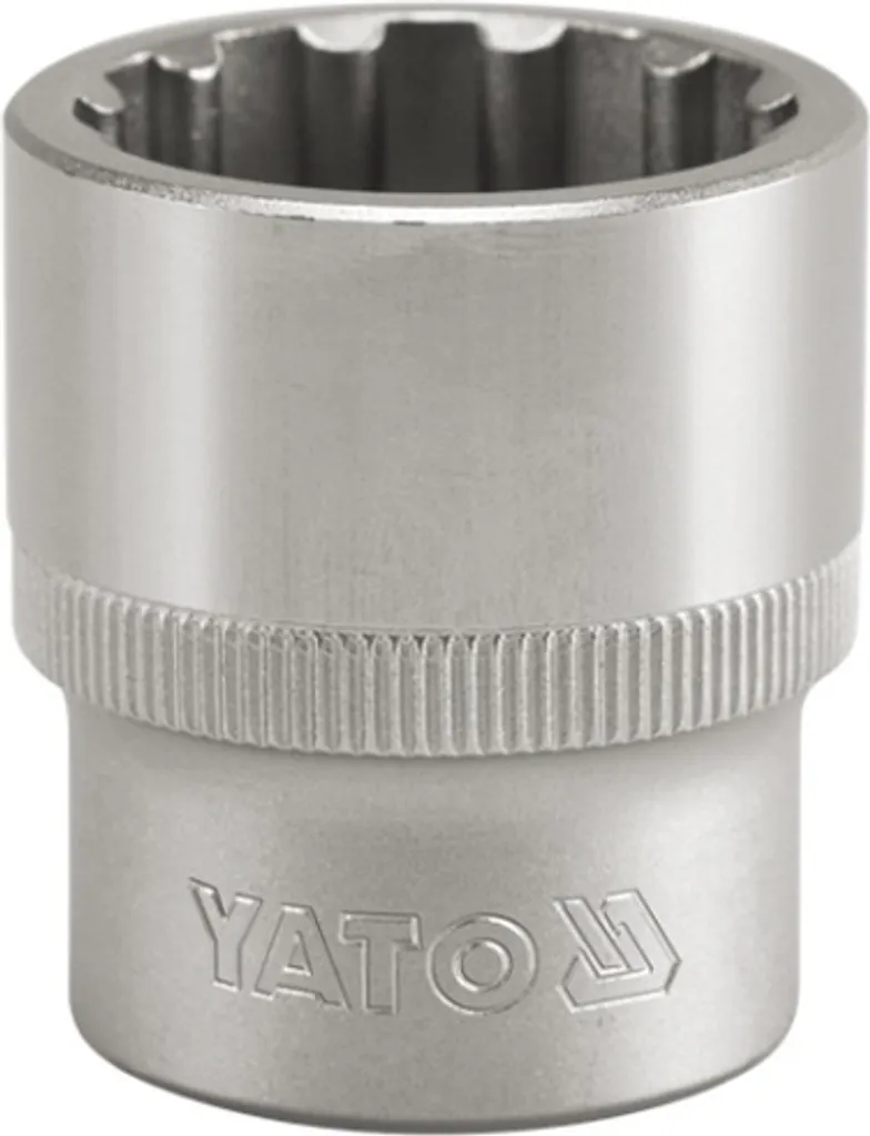 Yato YT-1469 Bussola Spline 1/2" 17mm - Acciaio CrV Professionale