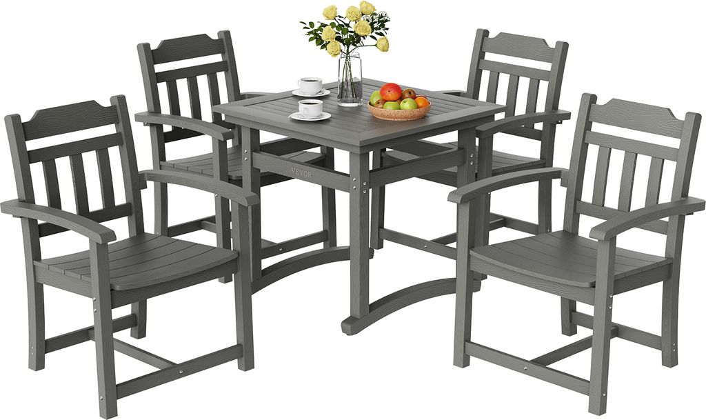 VEVOR 5-teiliges Gartenmöbel Set Balkonmöbel 150 kg Produktbild 
