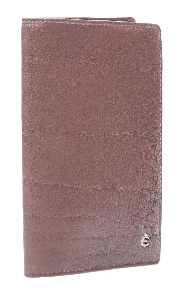 Étui Esquire Toscana Marron Foncé : Cuir de Qualité et Format Compact