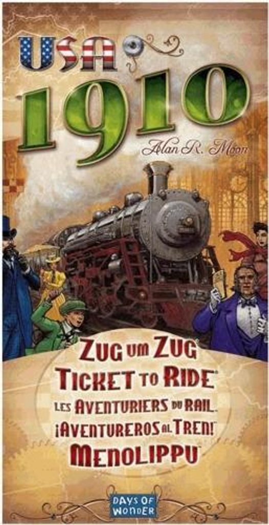 Zug um Zug - Extension USA 1910 Image du produit 