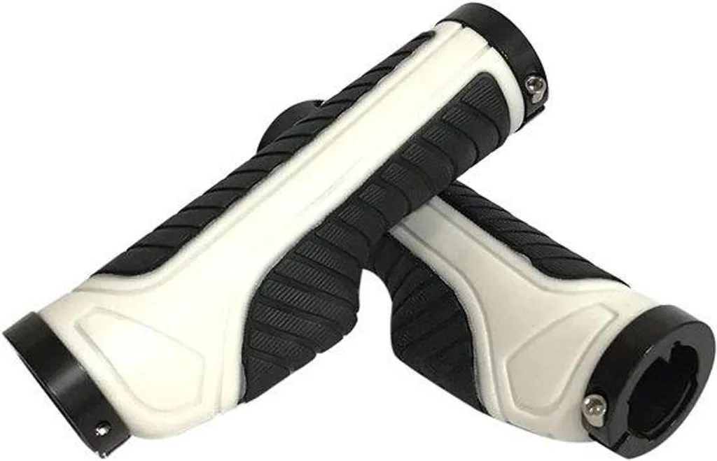 Poignées de guidon ergonomiques VTT et BMX en caoutchouc antidérapant