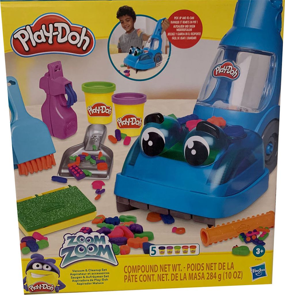 Play-Doh Zoom Zoom vysávač a čistiaca súprava s modelovacou Obrázok produktu
