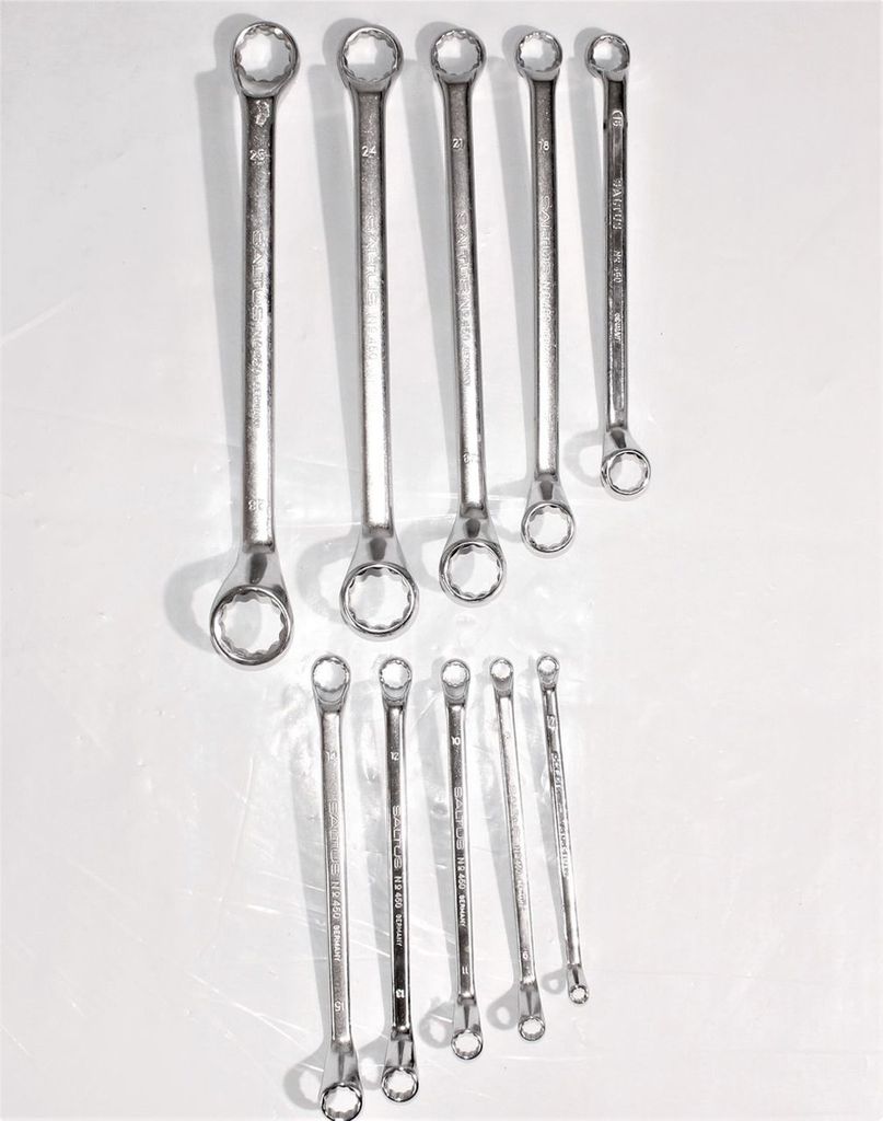 SALTUS Doppel-Ringschlüssel Satz 10-tlg 6-28 mm CV Schraubenschlüssel Set 450