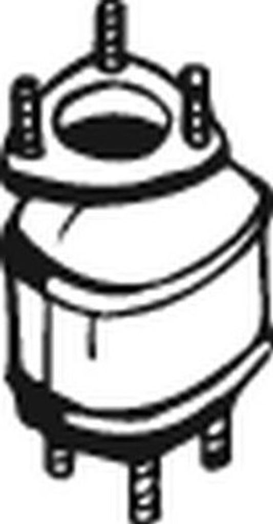 BOSAL Katalysator Kat für CHEVROLET Aveo / Kalos Schrägheck (T250, T255) Euro 4 090-620