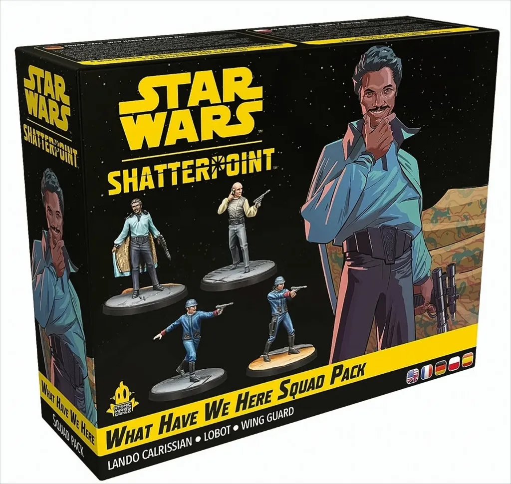 Star Wars Shatterpoint Pack de Squad : Renforcez Votre Équipe avec Lando - 5