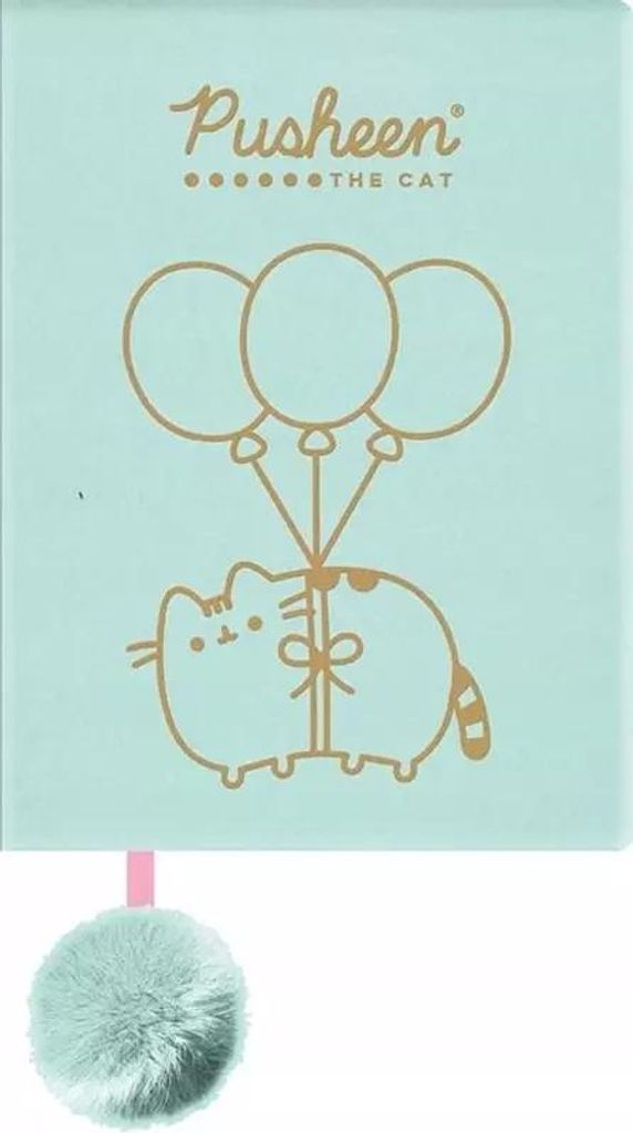 Majewski Plüsch Notizbücher A5 96k Linie Pusheen
