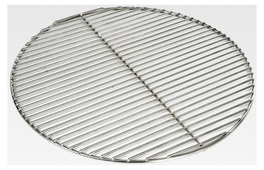 Grillrost aus Edelstahl Ø 30 cm, rostfrei und elektropoliert, 4 mm