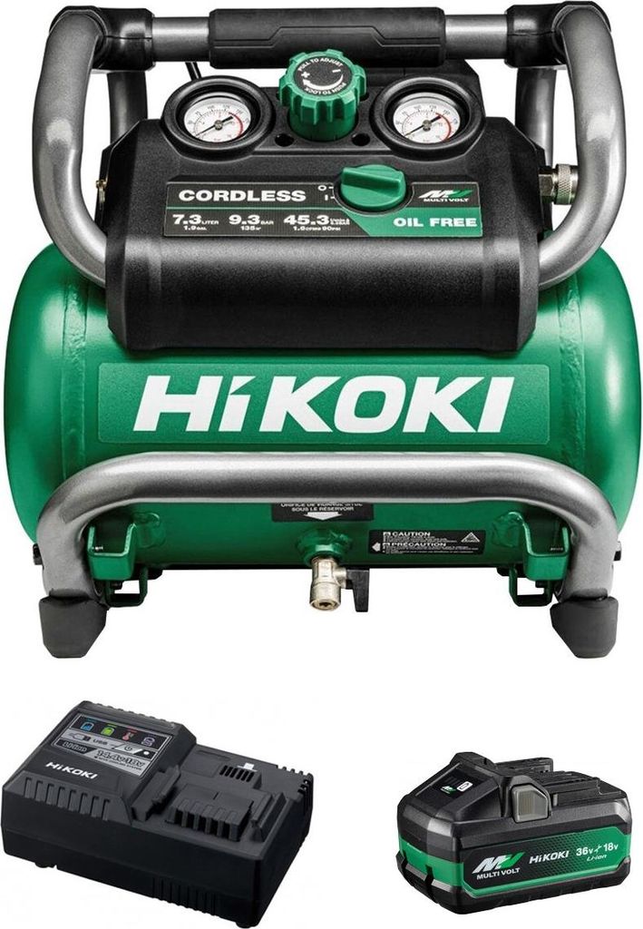 Kompressor HIKOKI EC36DAB1X (1 x 4,0Ah/8,0Ah + UC18YSL3)